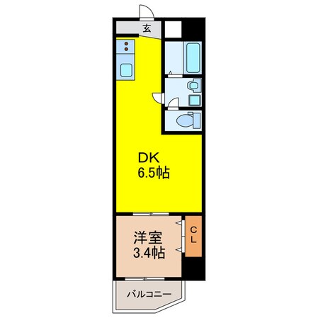 EIJU Tsukamotoの物件間取画像